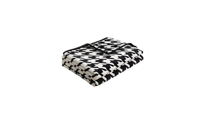 Qianniao Grid Thickened Blanket
