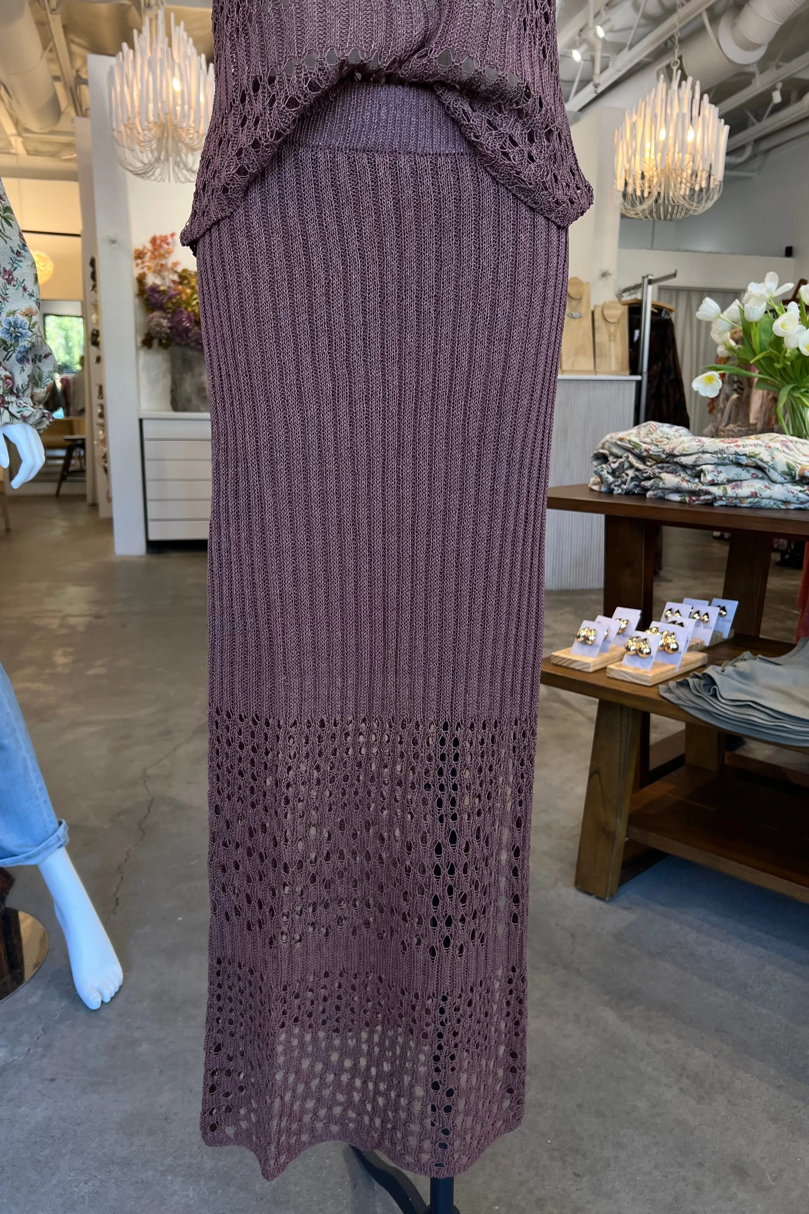 RUBY RAE CROCHET SKIRT