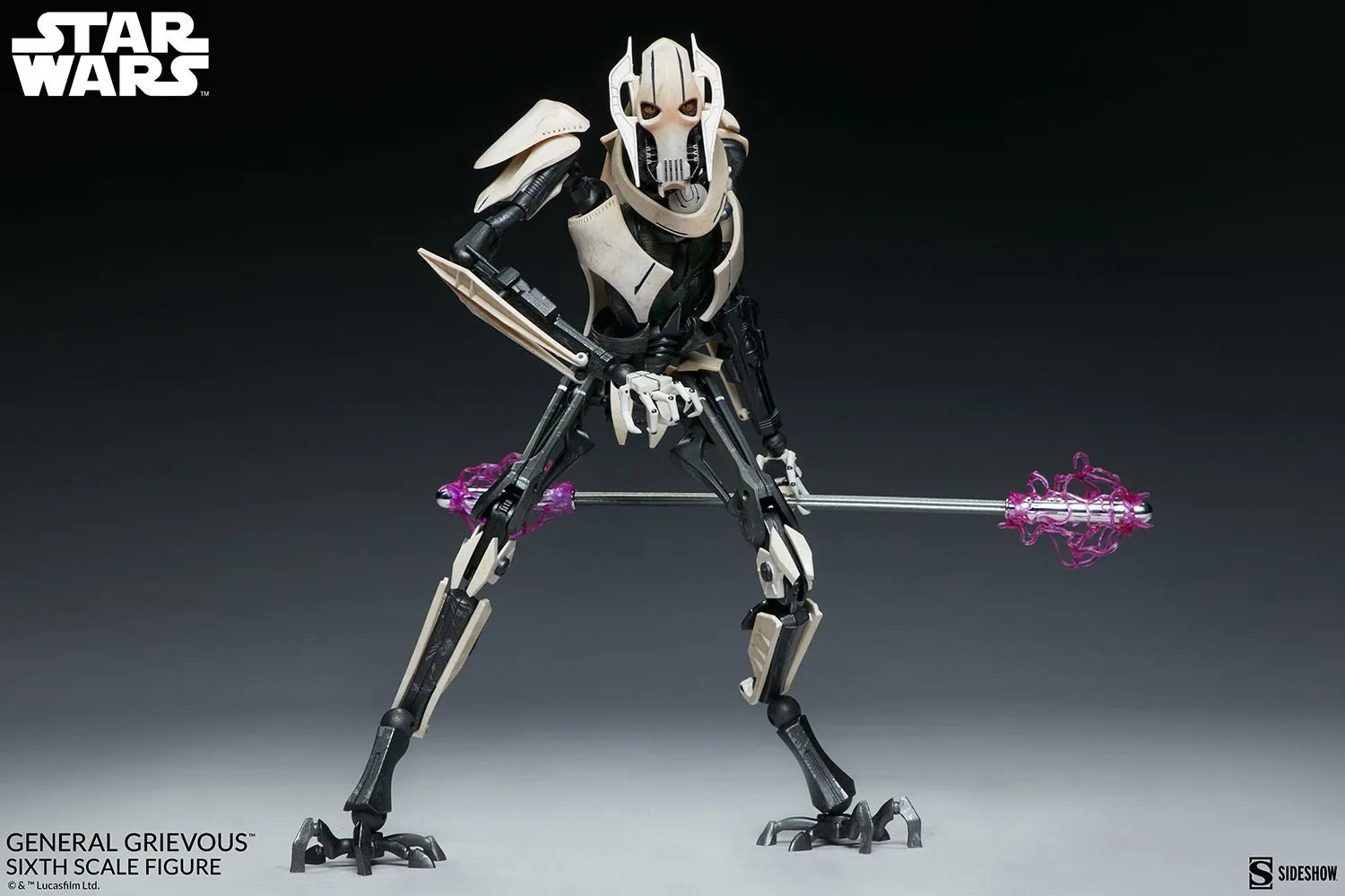 Sideshow Collectibles Star Wars Sage General Grievous Sixth Scale Figure