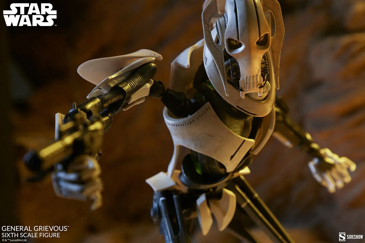 Sideshow Collectibles Star Wars Sage General Grievous Sixth Scale Figure