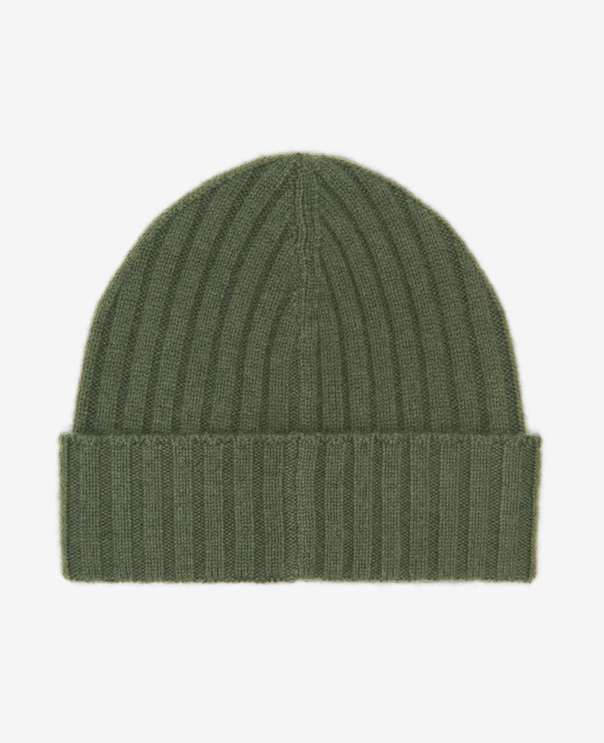 Site Exclusive! Rib Knit Wool Cashmere Beanie