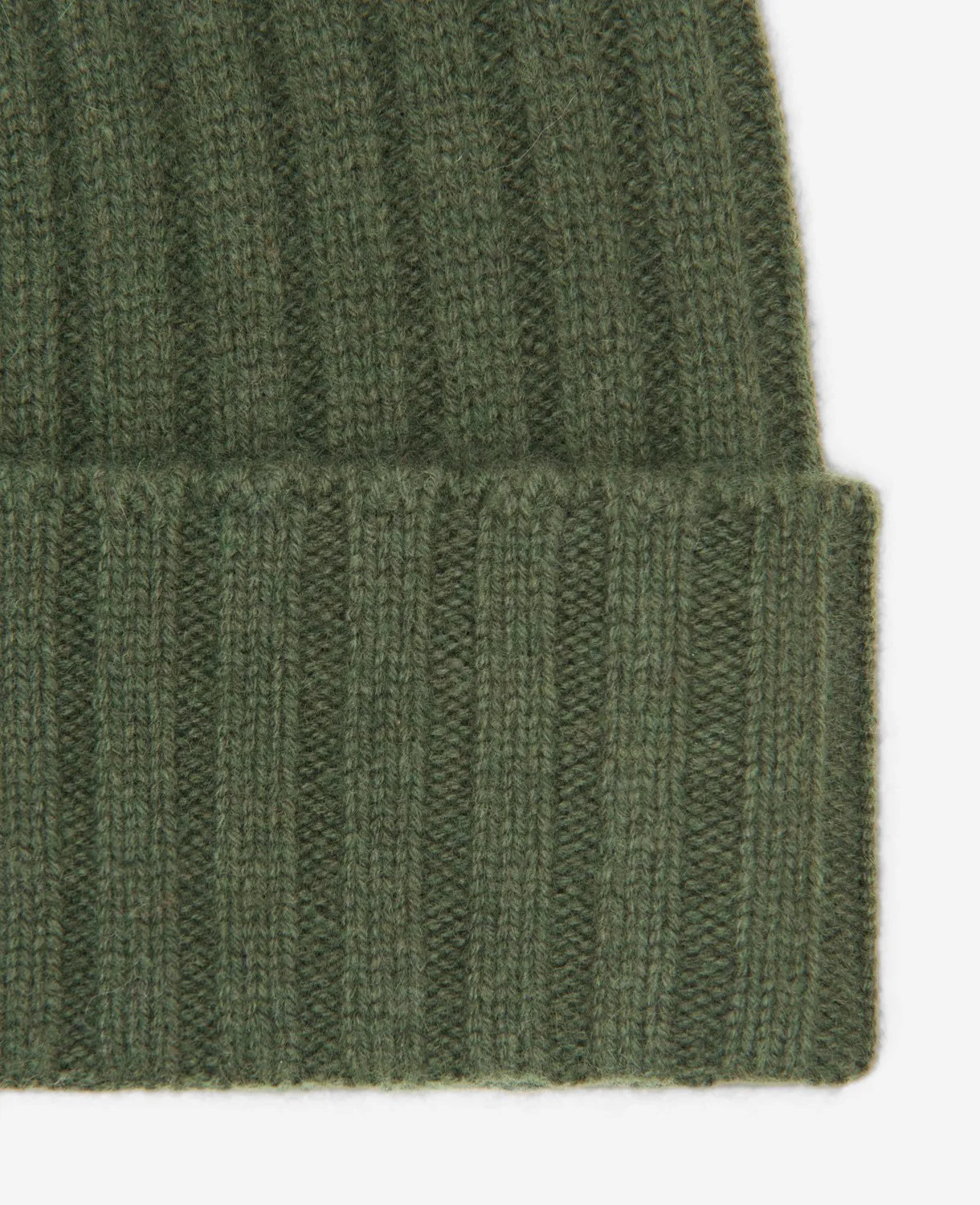 Site Exclusive! Rib Knit Wool Cashmere Beanie