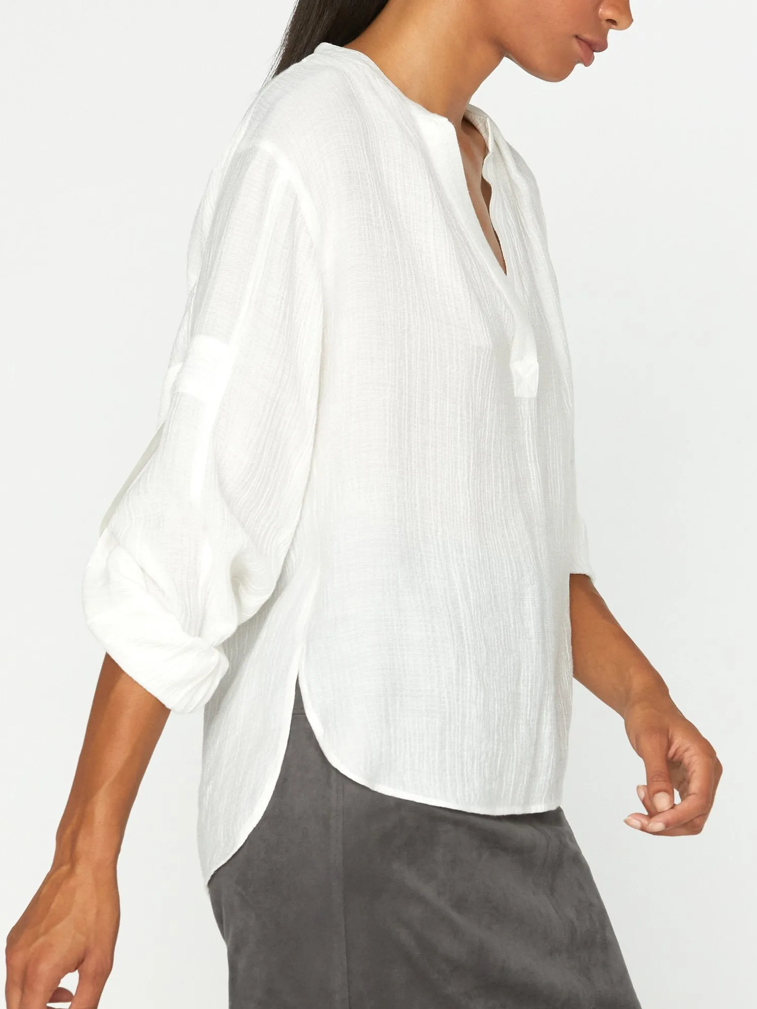 The Jaxon Shirred Popover