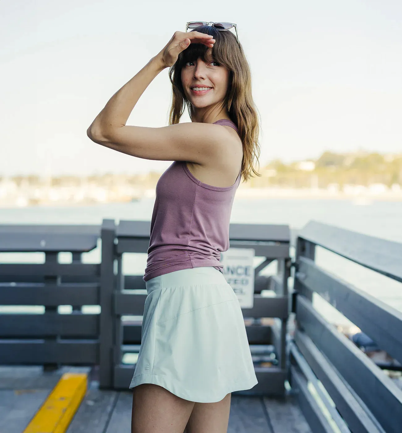 Women's Bamboo-Lined Active Breeze Skort  - 13"