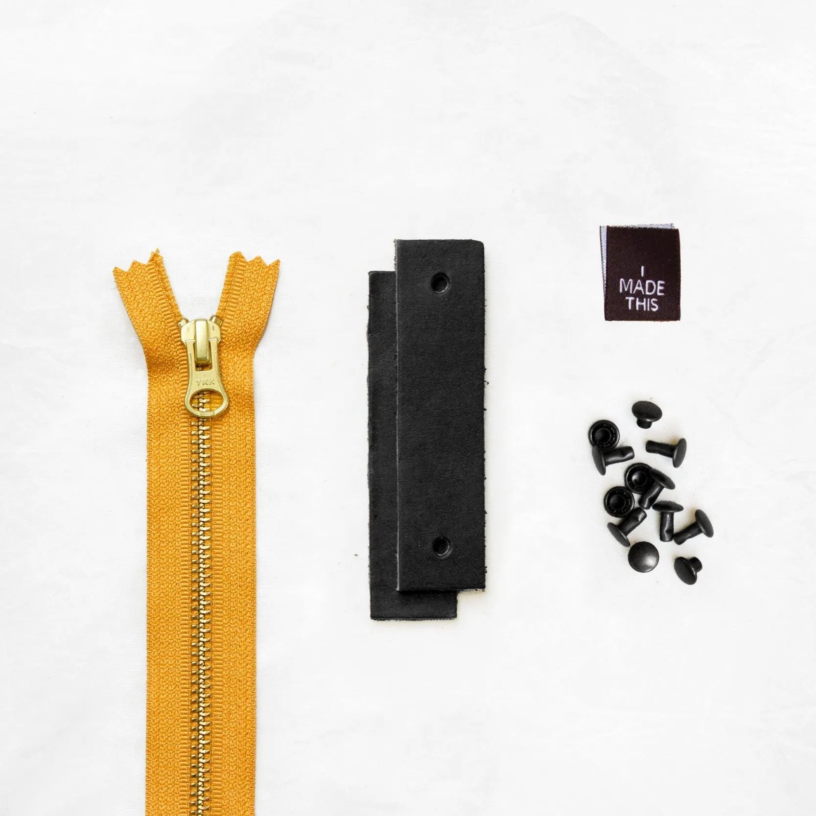Woodland - Black Leather   Hardware Kit