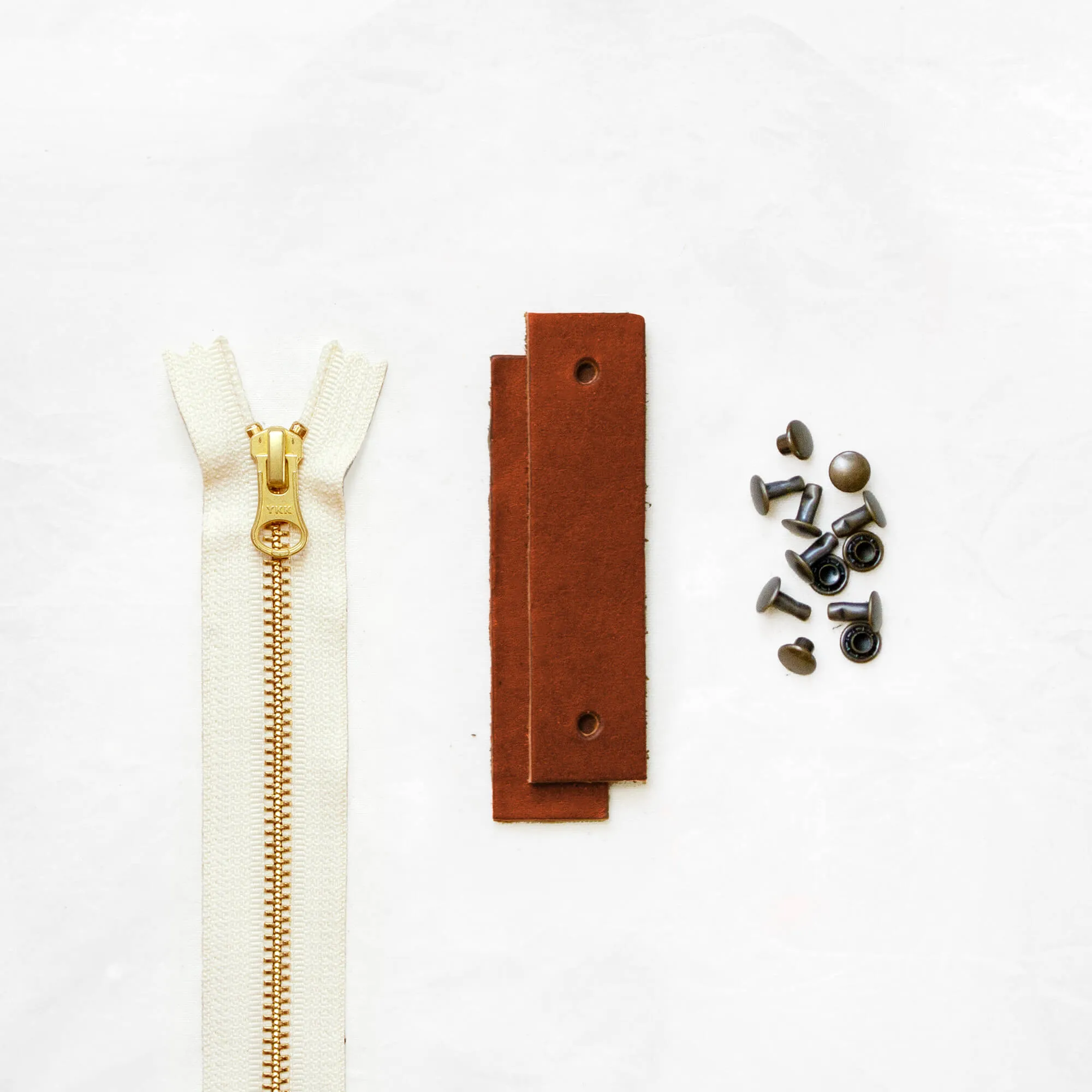 Woodland - Chestnut Leather   Hardware Kit