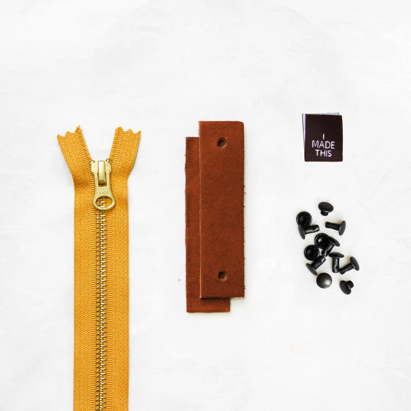 Woodland - Chestnut Leather   Hardware Kit