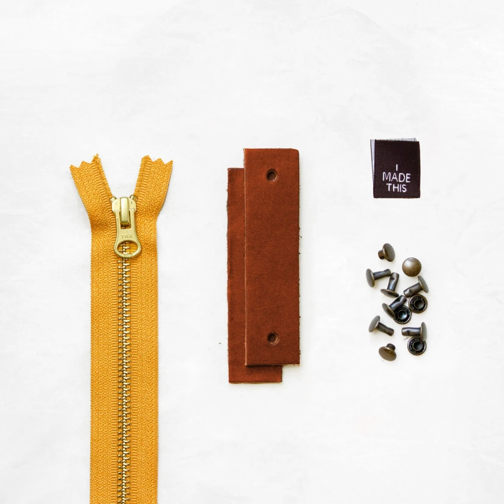 Woodland - Chestnut Leather   Hardware Kit