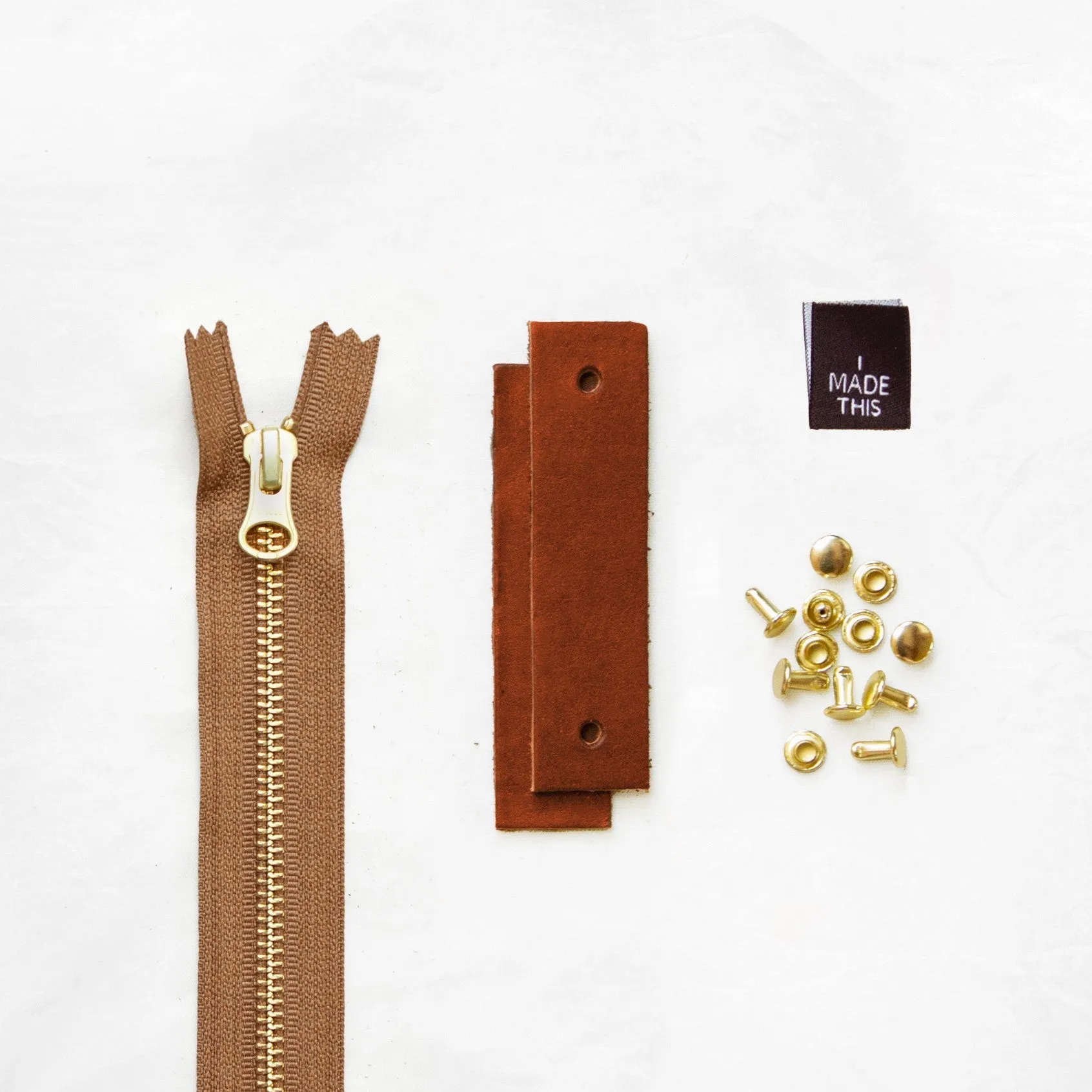 Woodland - Chestnut Leather   Hardware Kit