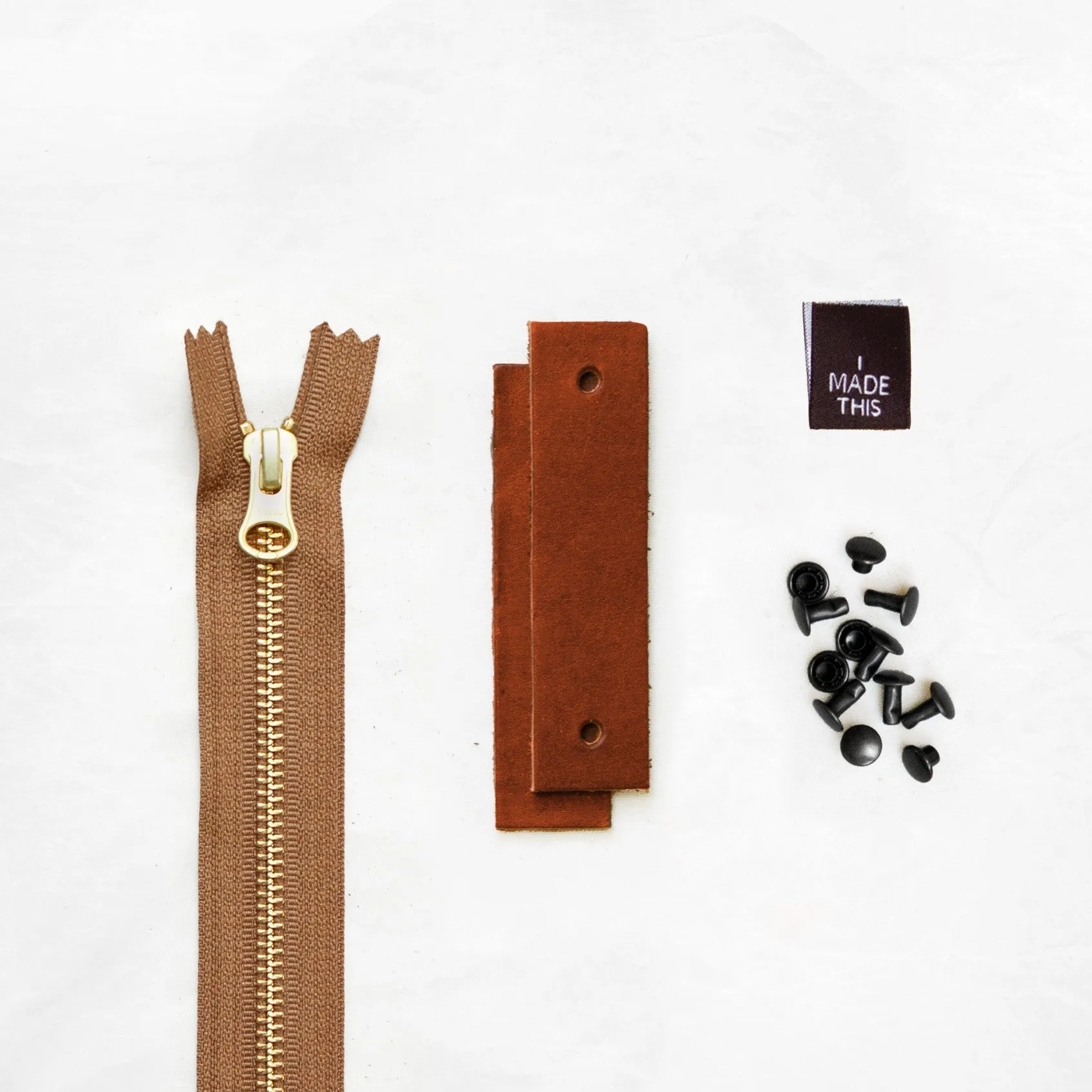 Woodland - Chestnut Leather   Hardware Kit