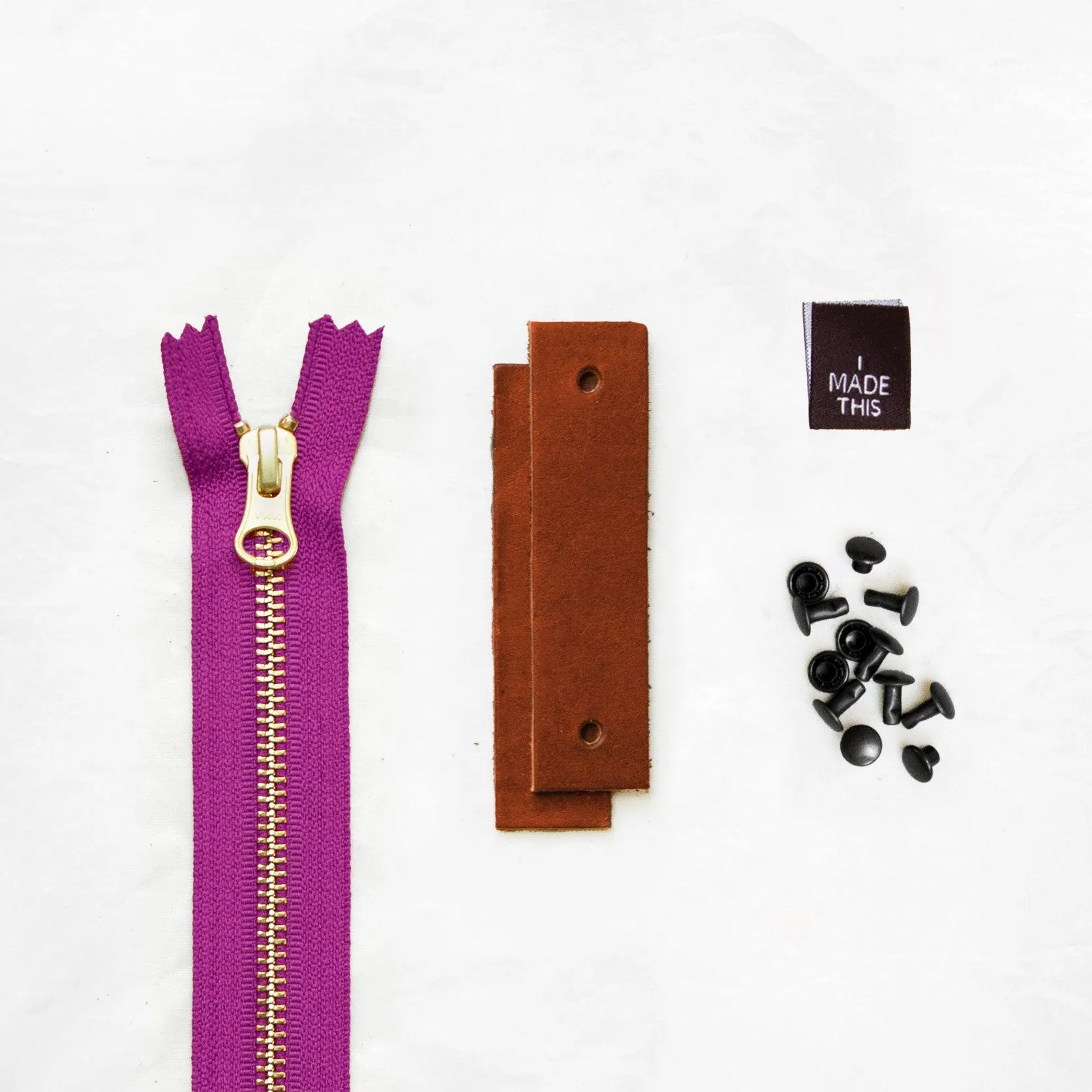 Woodland - Chestnut Leather   Hardware Kit