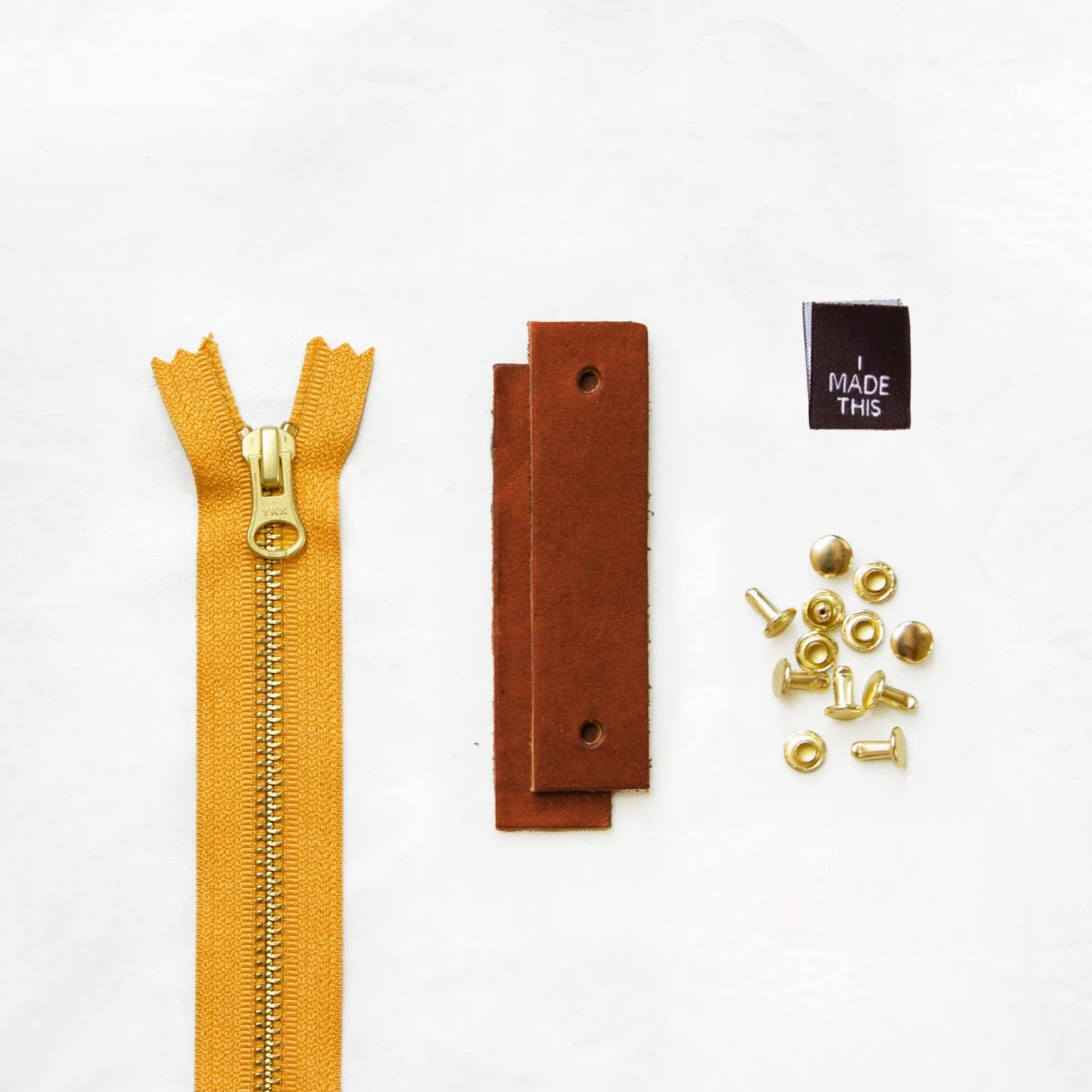Woodland - Chestnut Leather   Hardware Kit