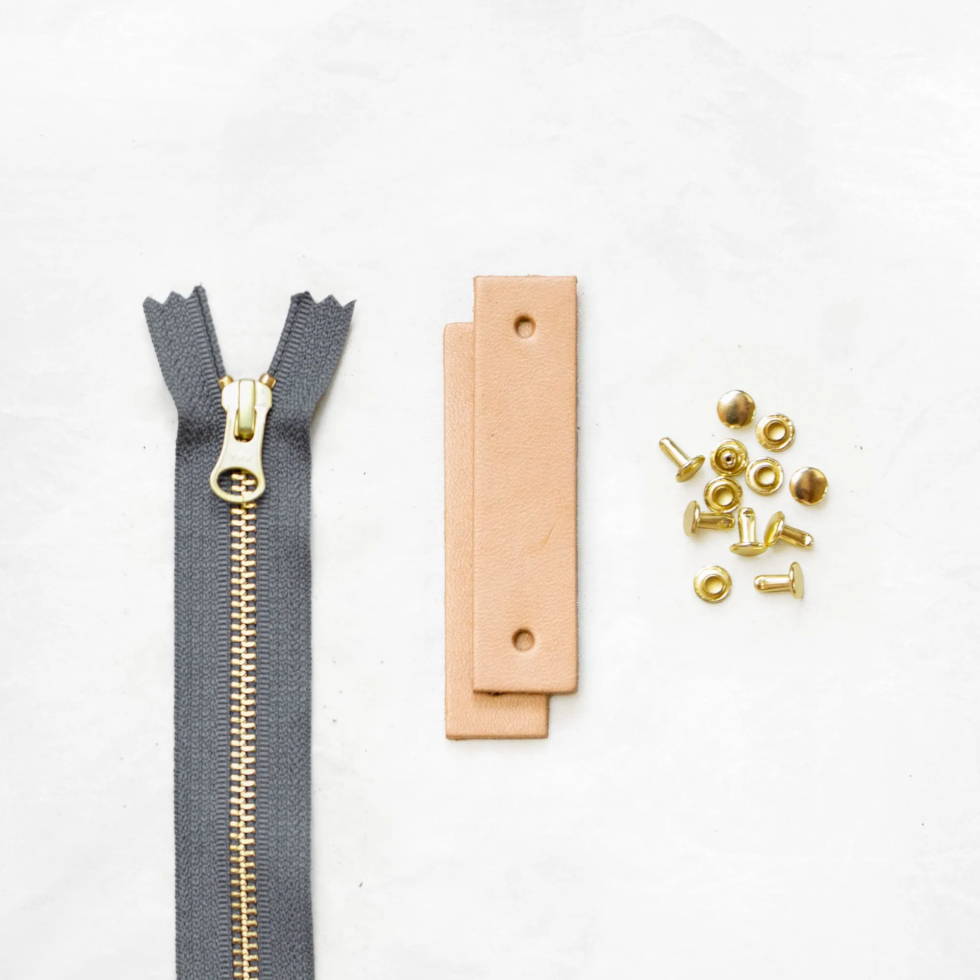 Woodland - Tan Leather   Hardware Kit