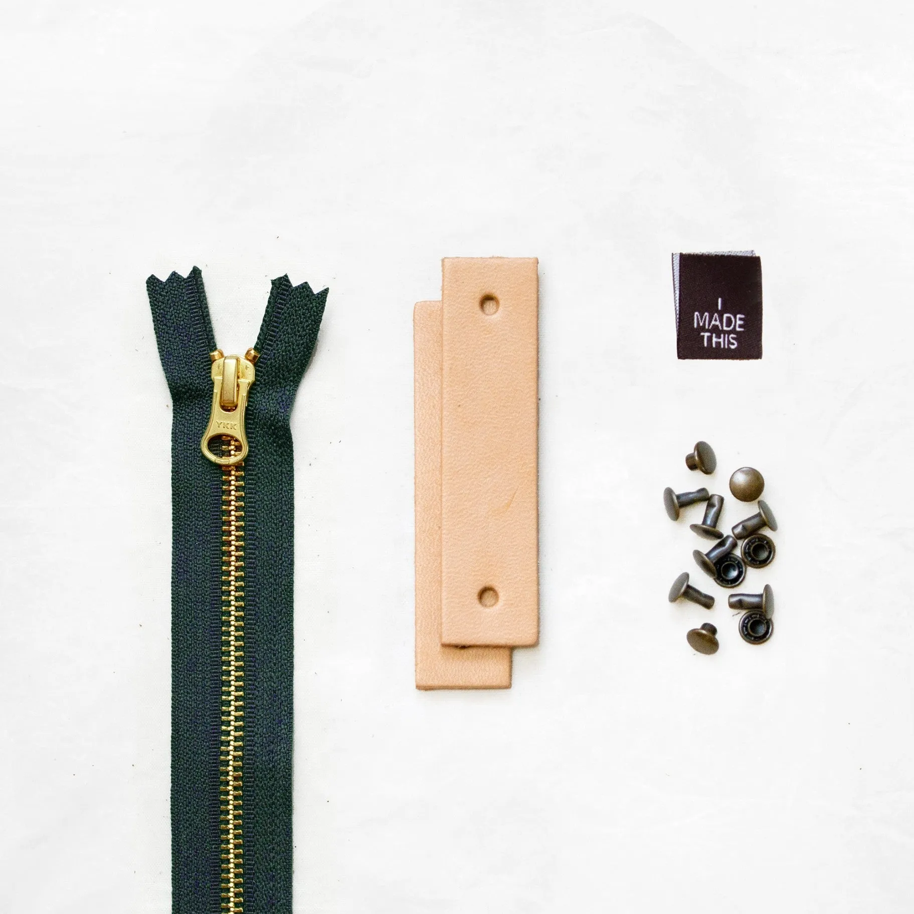 Woodland - Tan Leather   Hardware Kit