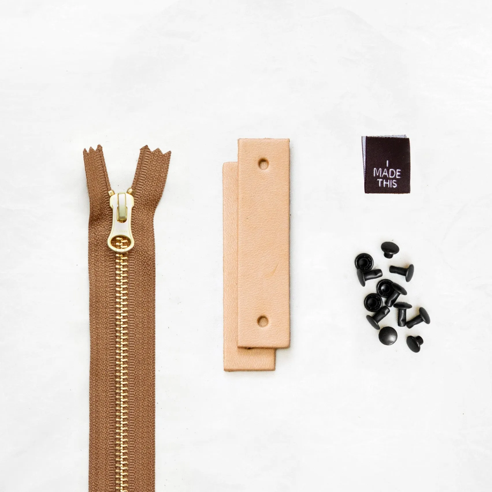 Woodland - Tan Leather   Hardware Kit