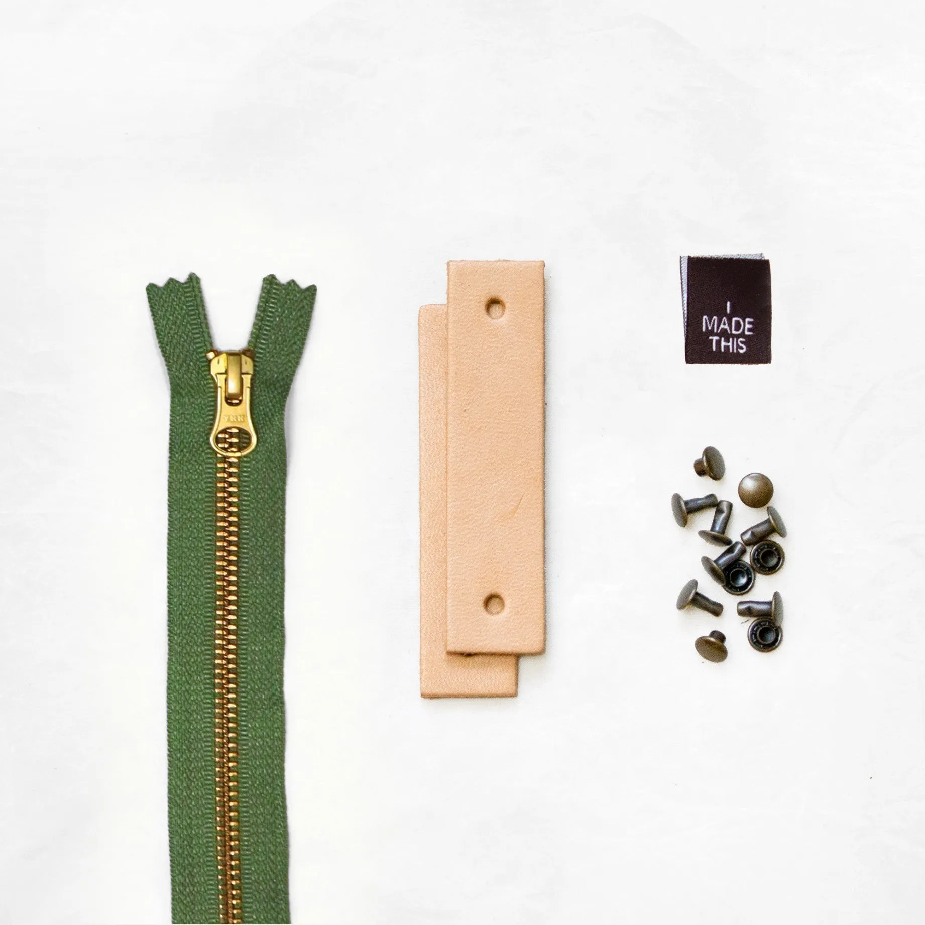 Woodland - Tan Leather   Hardware Kit