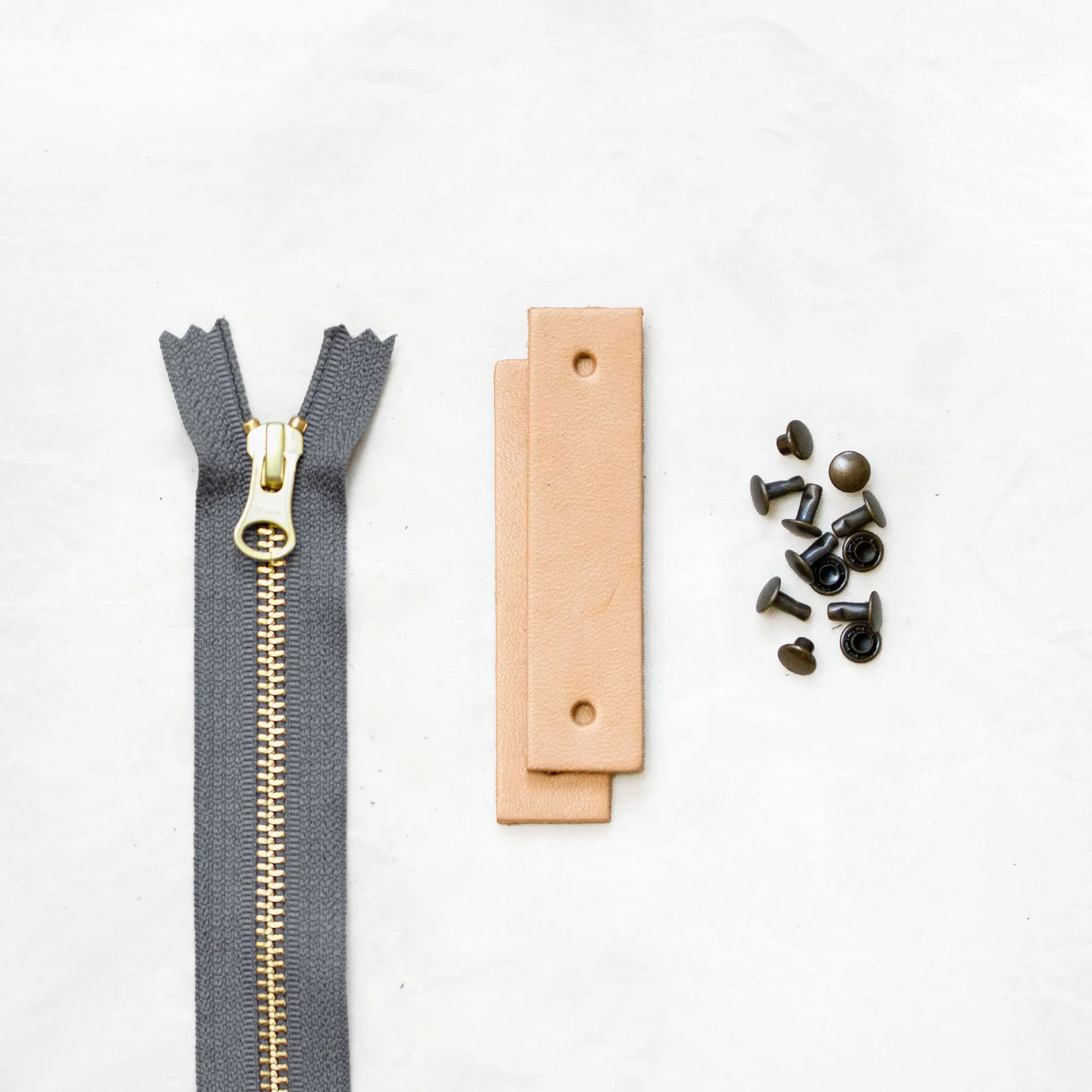 Woodland - Tan Leather   Hardware Kit
