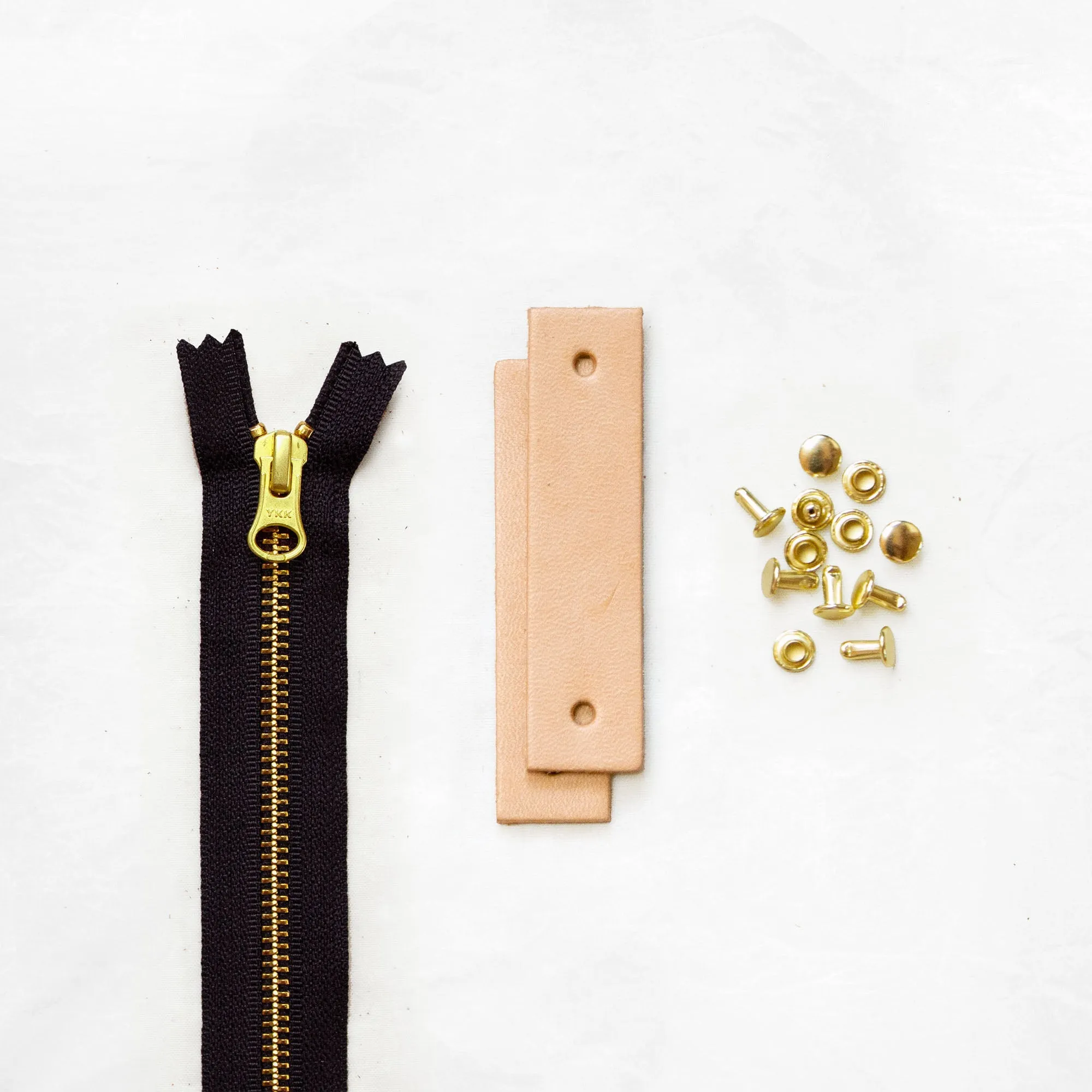 Woodland - Tan Leather   Hardware Kit