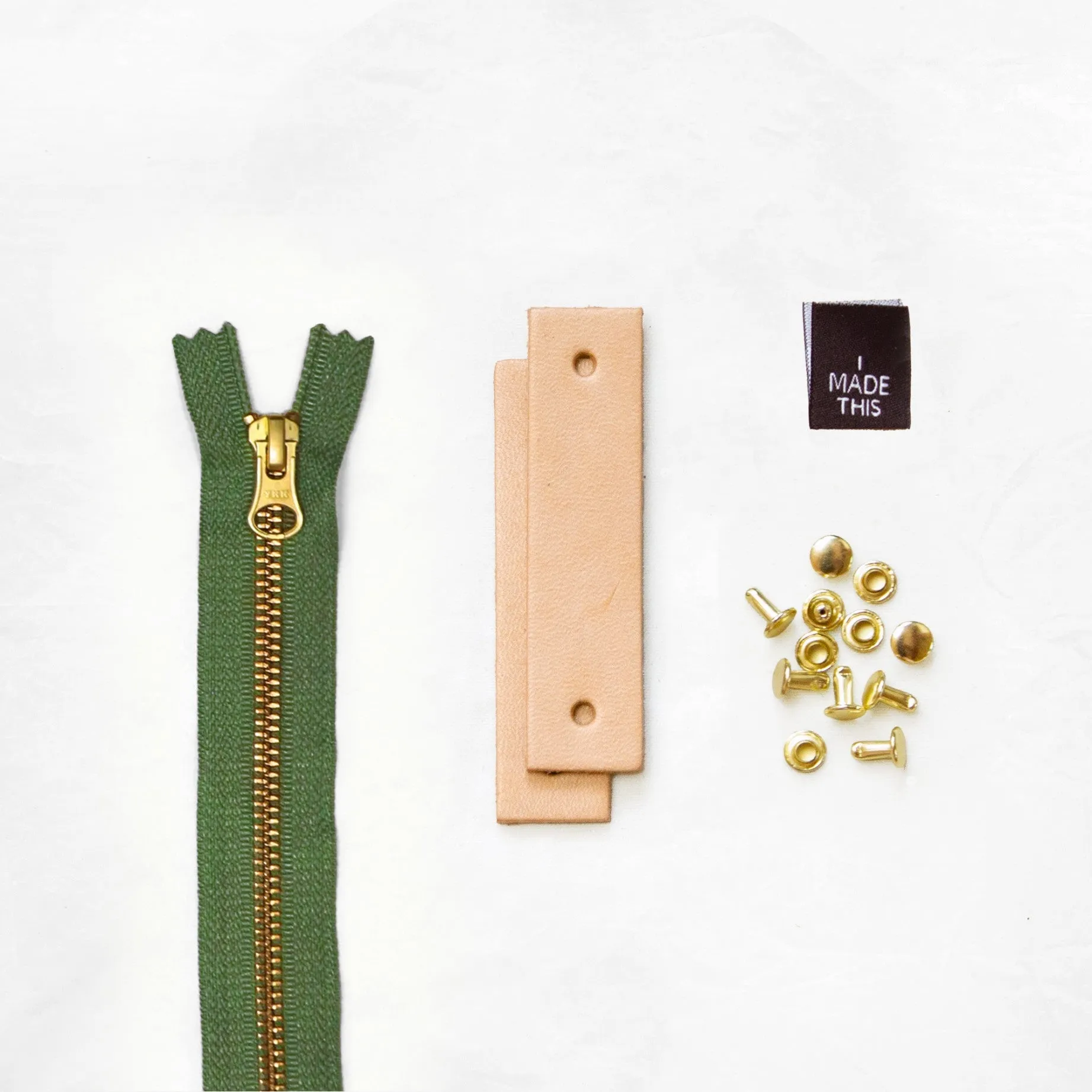 Woodland - Tan Leather   Hardware Kit