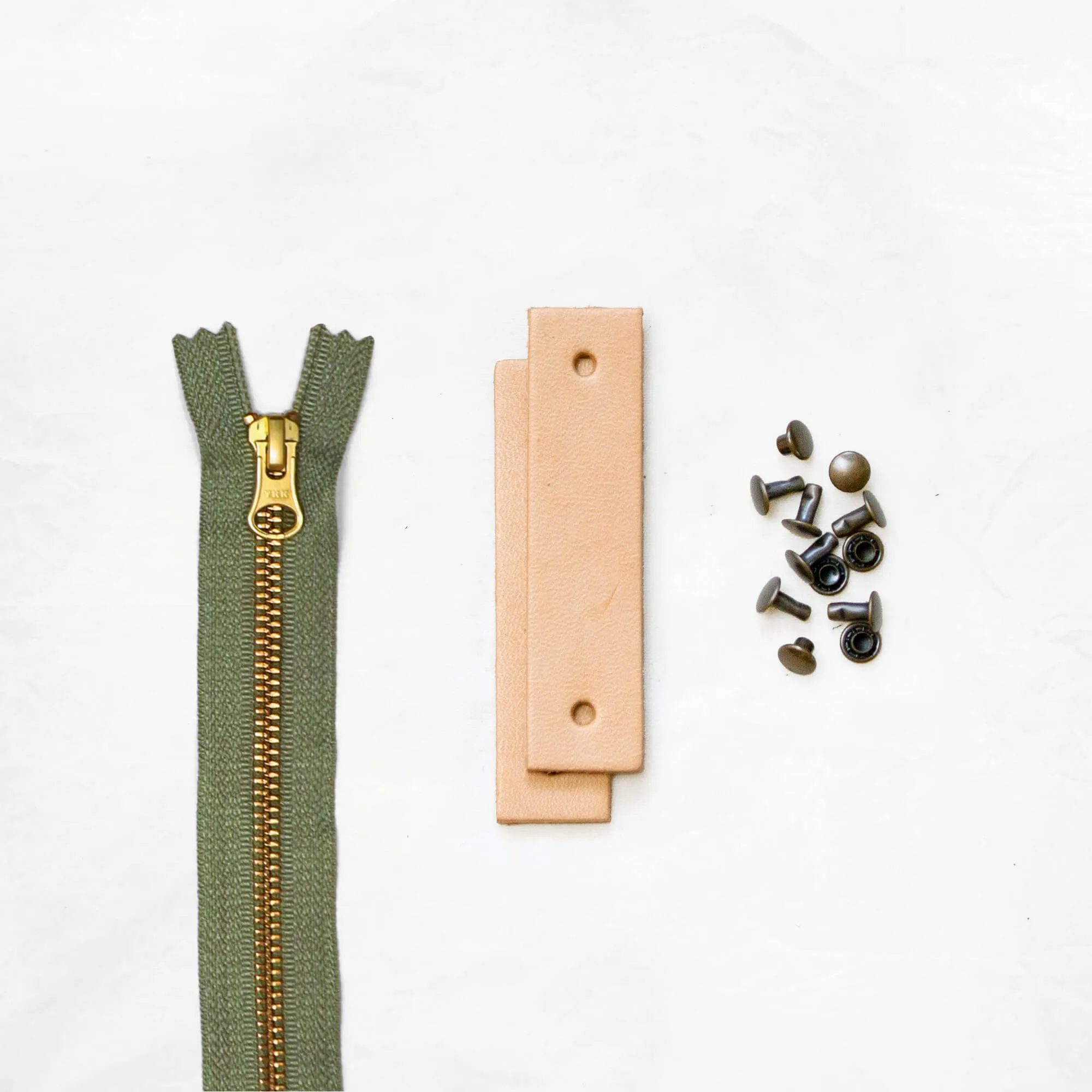 Woodland - Tan Leather   Hardware Kit