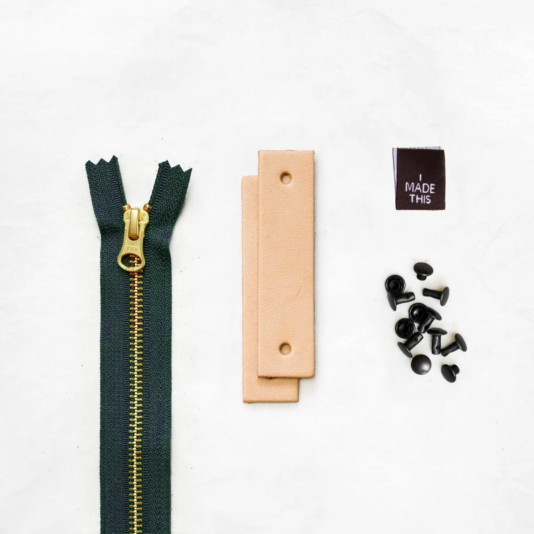 Woodland - Tan Leather   Hardware Kit