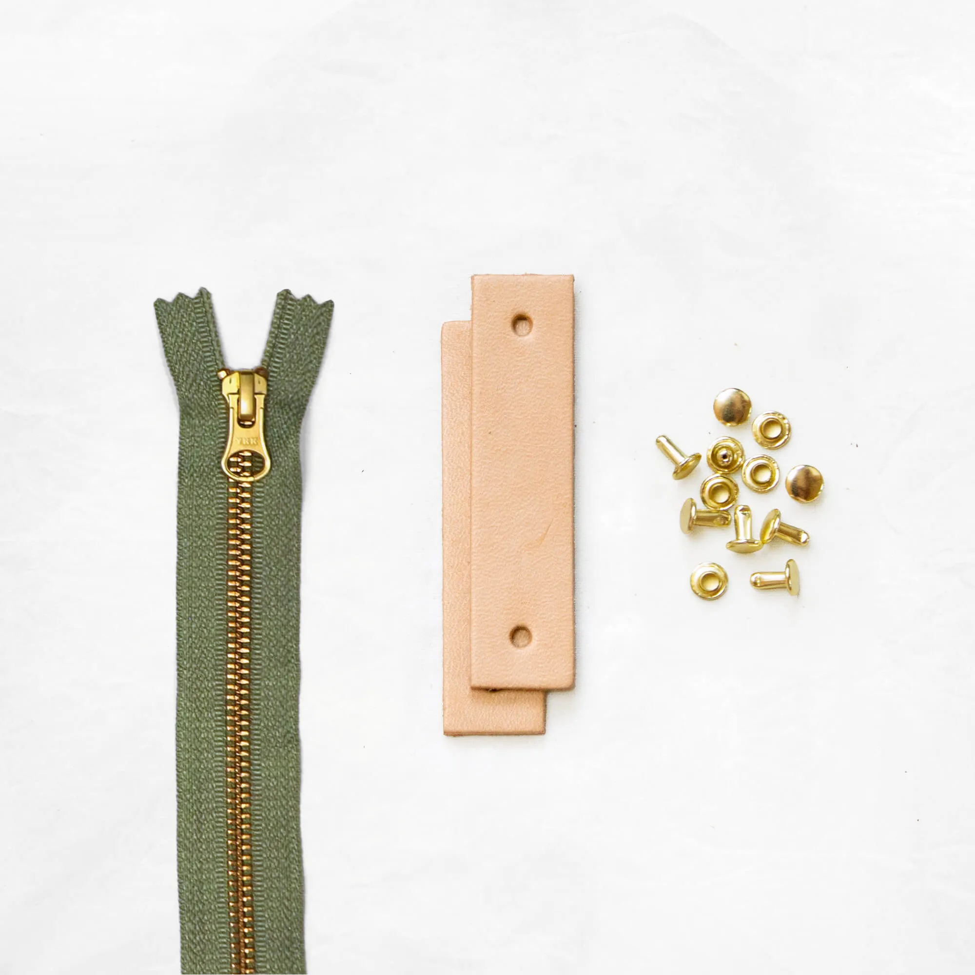 Woodland - Tan Leather   Hardware Kit