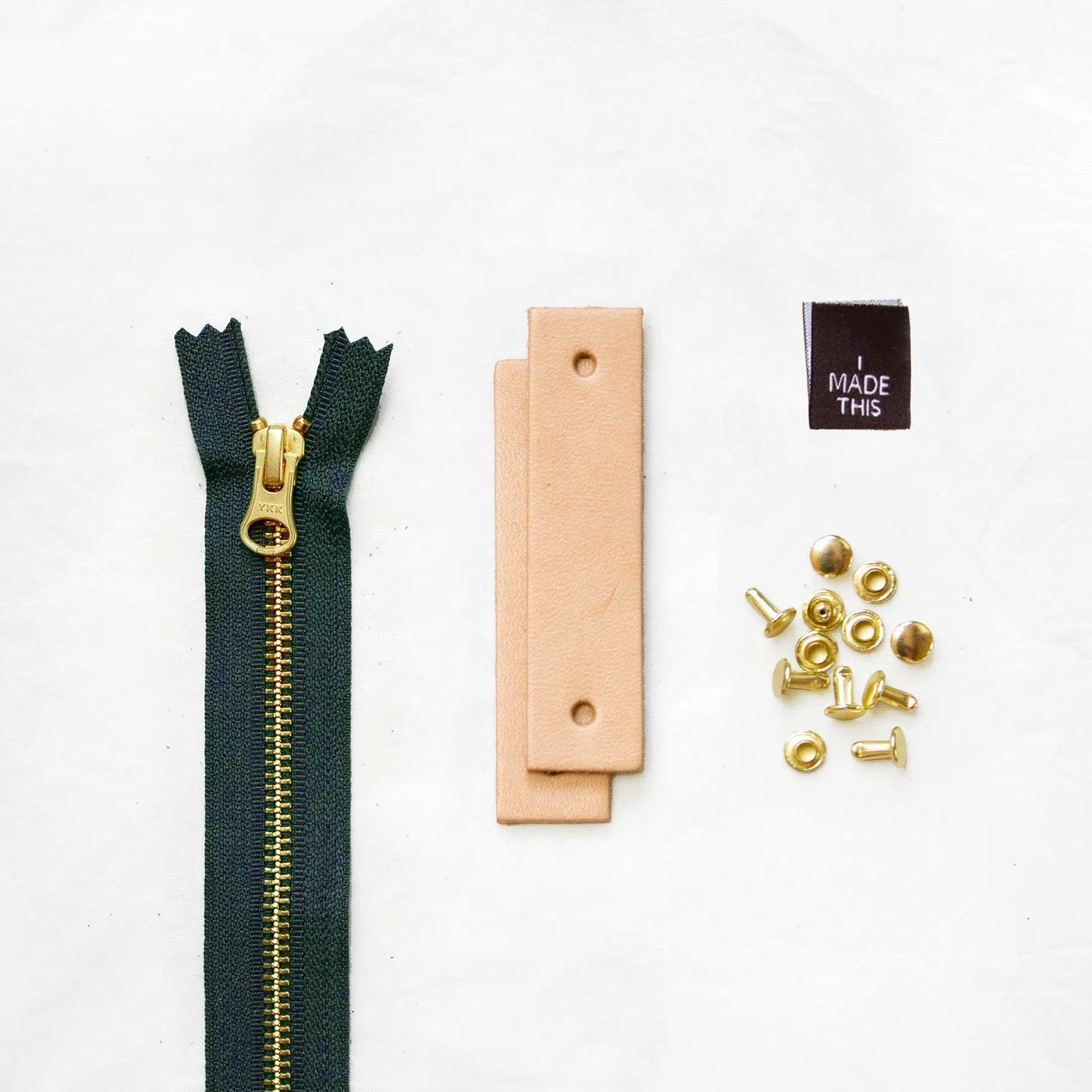 Woodland - Tan Leather   Hardware Kit