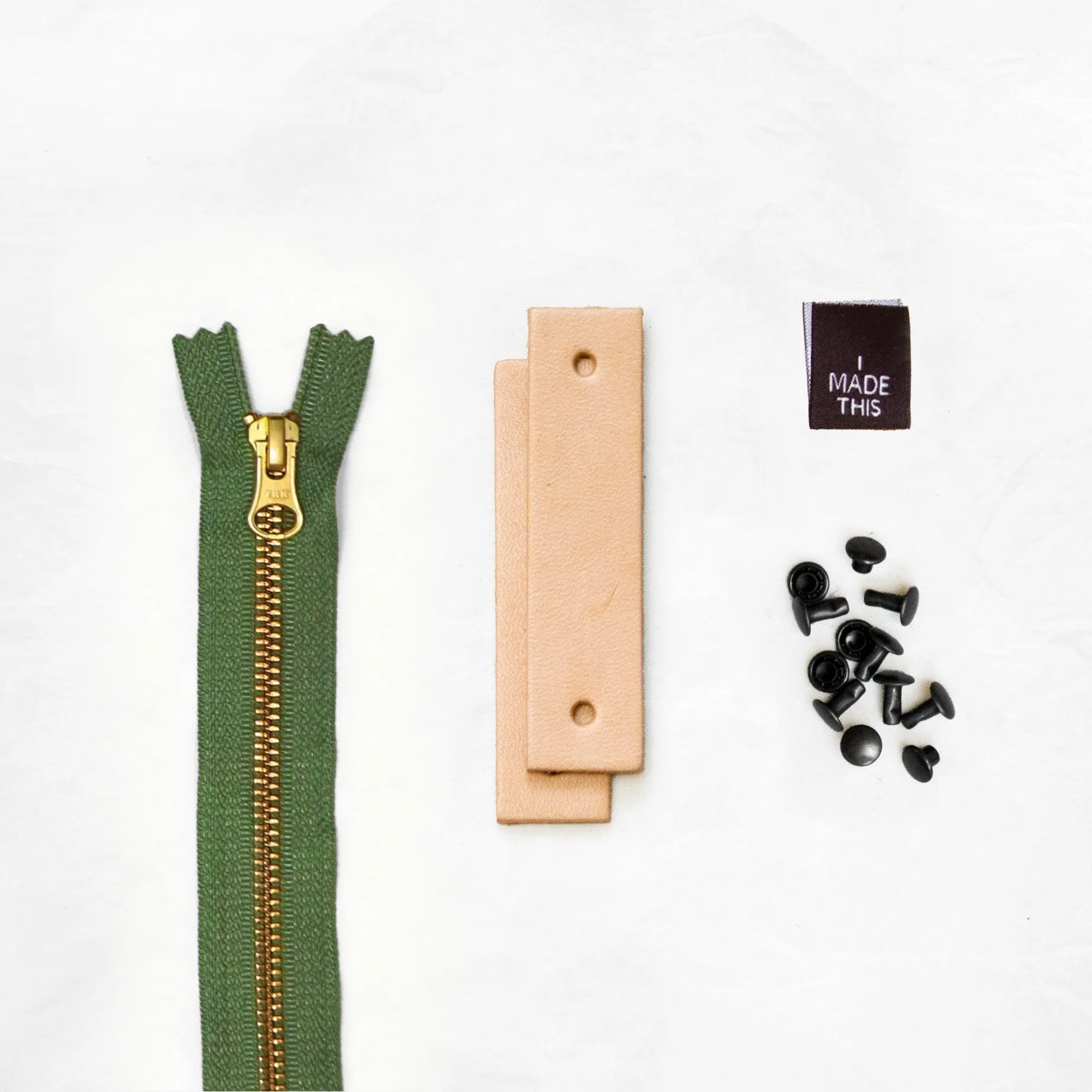 Woodland - Tan Leather   Hardware Kit