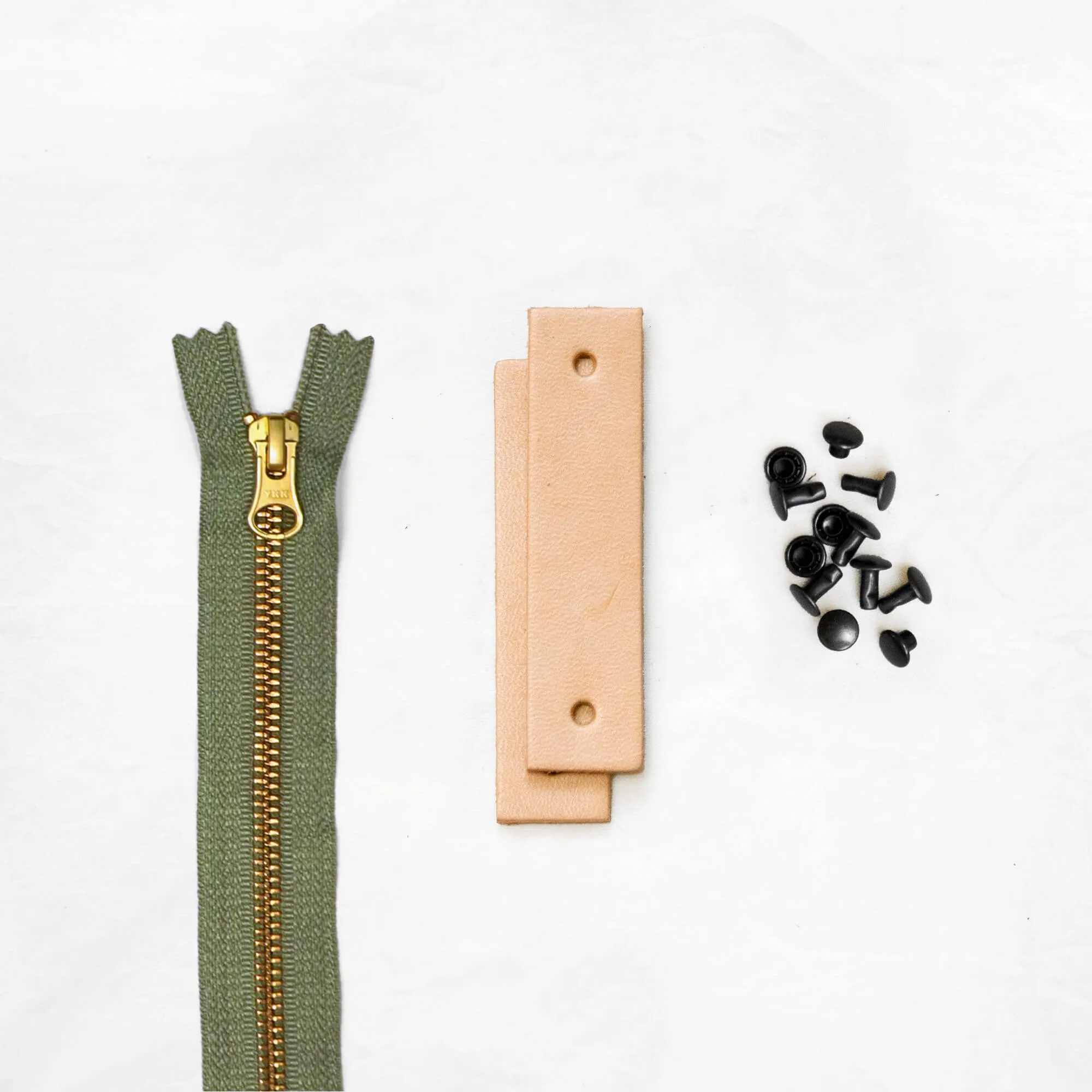 Woodland - Tan Leather   Hardware Kit