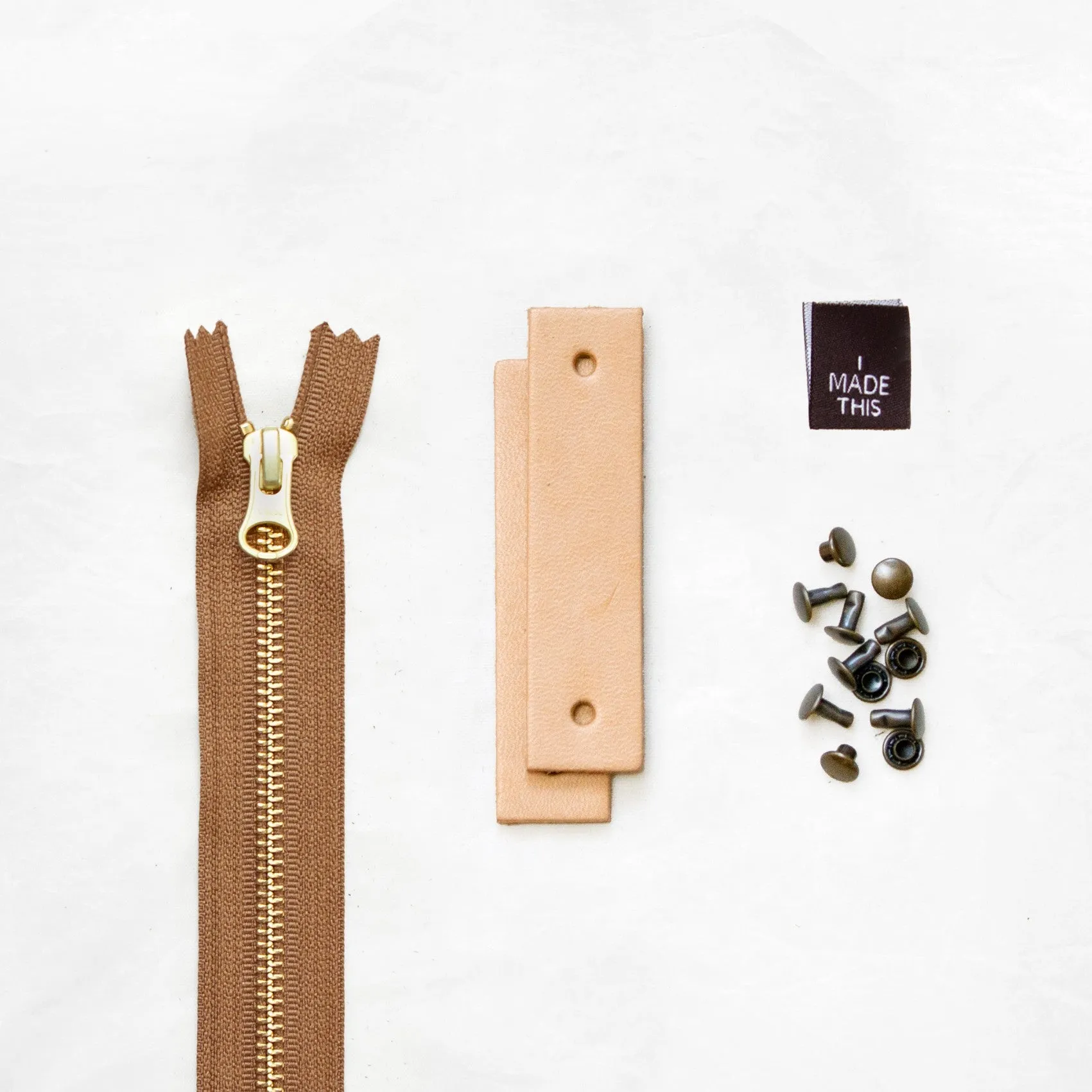Woodland - Tan Leather   Hardware Kit