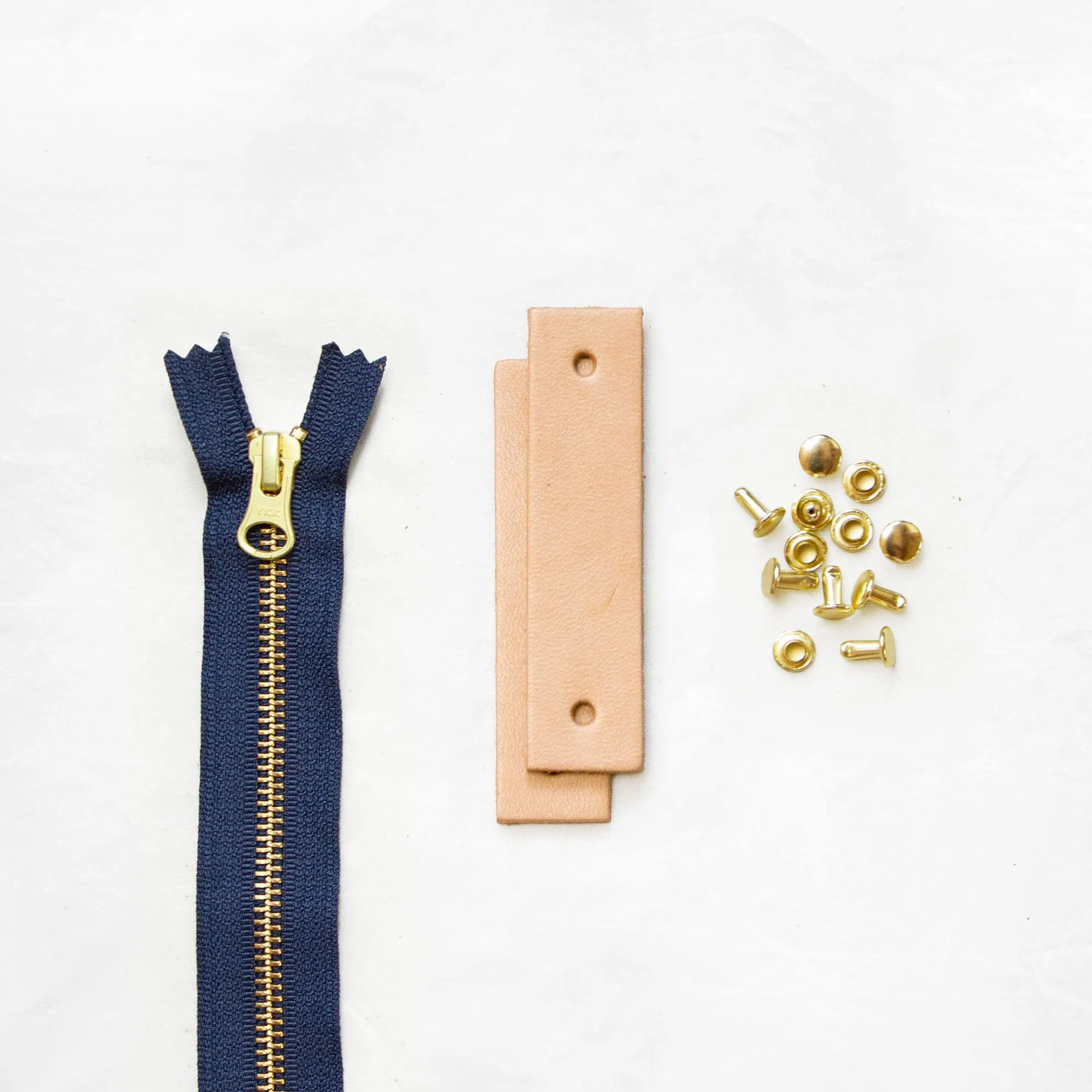 Woodland - Tan Leather   Hardware Kit